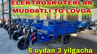 : ELEKTROSKUTERLARNI KREDITGA BERISHYAPTI.  6 OYDAN 3 YILGACHA.+998908537332  +998330098019