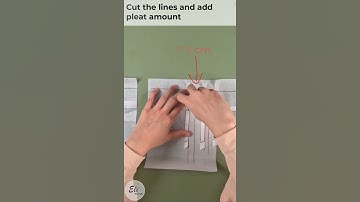 Patternmaking Tip| Dart in Pleat- Cami Dress  #sewingpattern #sewing #diy #sew #sewingproject