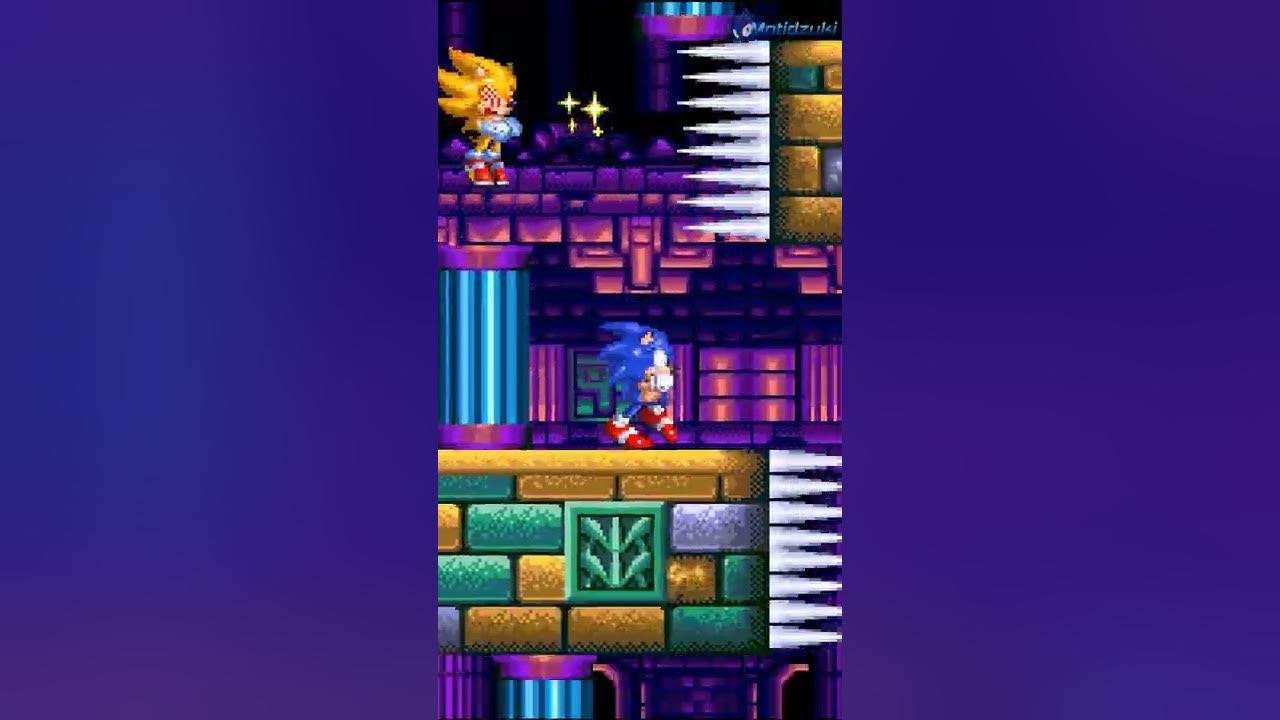 Modgen Fleetway Super Sonic over Mephiles [Sonic 3 A.I.R.] [Mods]