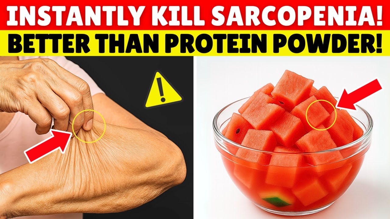 Forget Protein Powder! This Natural Food Stops Muscle Loss Instantly | Senior Health