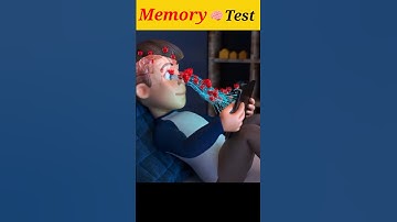 Memory Test || Riddles And Puzzles For Iq Test || #shorts #quiztime #quiz #youtubeshorts