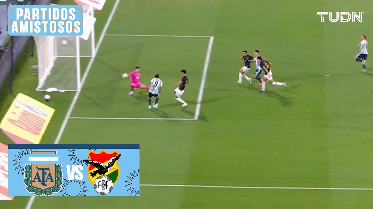 ¡NO TE LO CREO! La Araña Álvarez falla | Argentina vs Bolivia | Amistoso - Fecha FIFA 2026 | TUDN