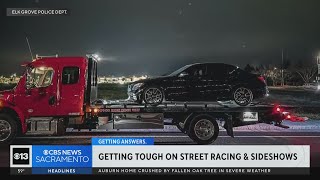 Elk Grove police cracks down on illegal street racing, sideshows