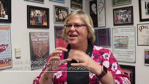 Why I Teach - Melissa Alpers-Springer