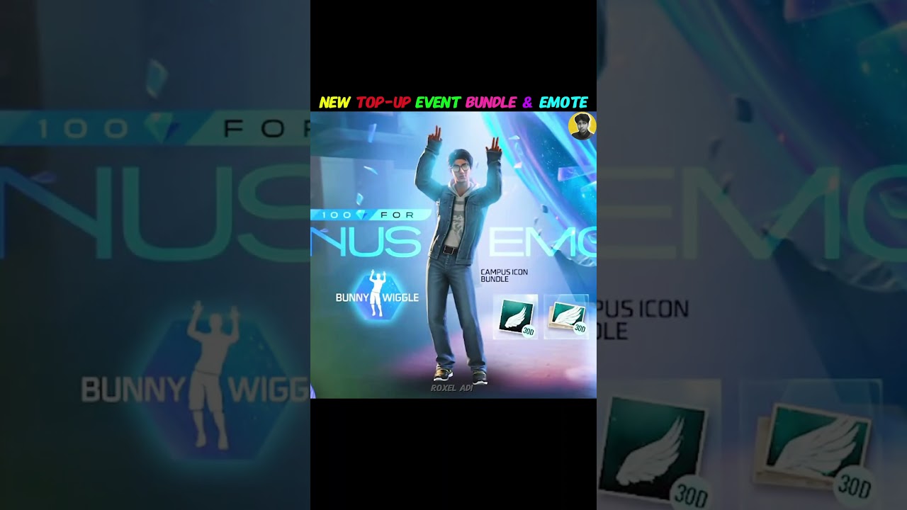 Day 46 – New Top-Up Event in Free Fire 🔥 Bunny Emote & Bundle Coming on 27th! 