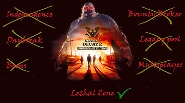 State of Decay 2 - Lethal Zone, random start, no boons, Part 13