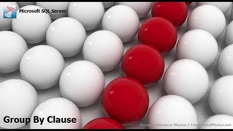SQL - Group By Clause
