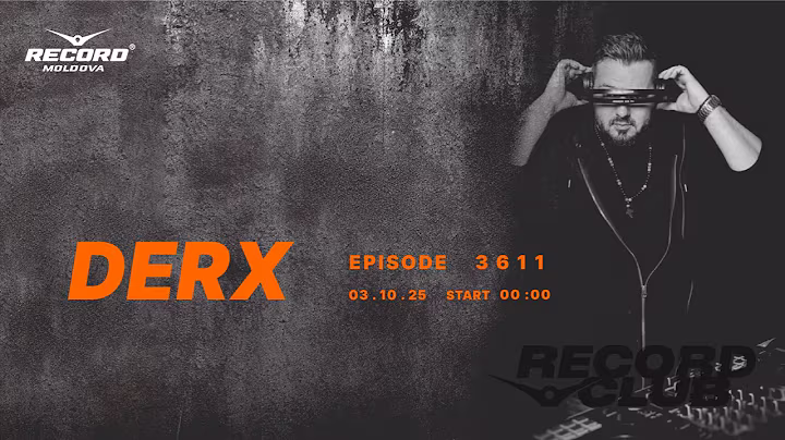House music  mix |  DJ DERX  | Radio RECORD Moldova | episode 3611| 2025-03-10