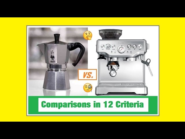 Moka Pot vs Espresso Machine: A Side-By-Side Comparison 