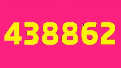 Colorful Numbers 1 To 1000000