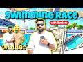 Swimming race with randoms and win 1000 cash price  nitinchavan