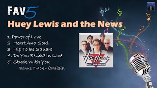 Video thumbnail of "Huey Lewis and the News Fav5 Hits"