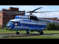 Взлет вертолета МИ 8