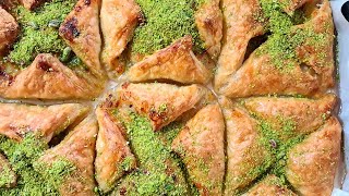 سفرة رمضان  | مطبق الجبنة السريع - وربات بالجبنة (أسرع وصفة حلويات في رمضان)