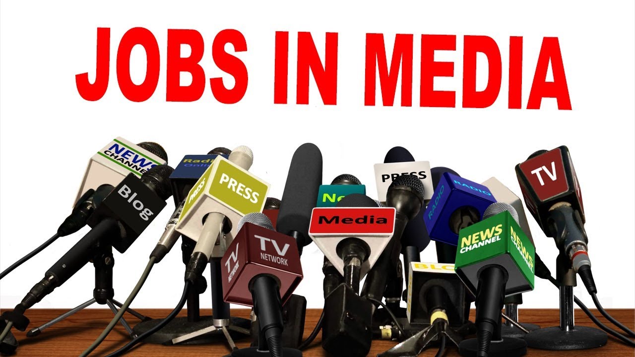 What different jobs are there in media