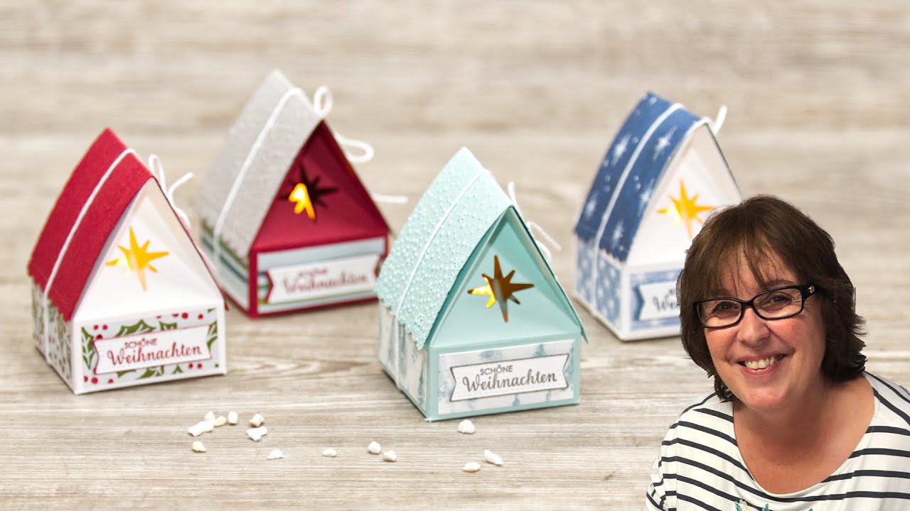 Lichthäuschen zu Weihnachten・Tischdeko / Gästegoodie ・Stampin’ Up!