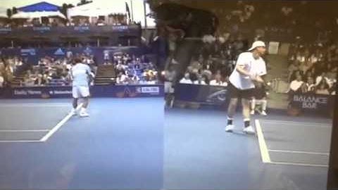 Sampras -Roddick Serve compare leg launch