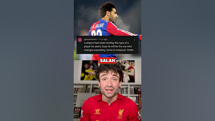 This Salah Comment 11 Years Ago was INSANE… 👀🇪🇬