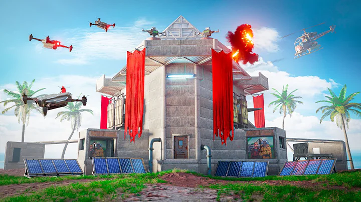 I Built an UNRAIDABLE TECH TEMPLE in Vanilla Rust... (ft. Stevie)