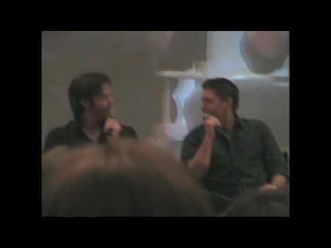 Jensen/Jared - Jensen is out of this world - Supernatural Con 09 LA