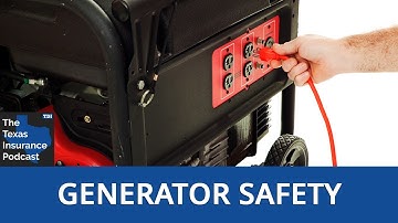 How to safely use a portable generator