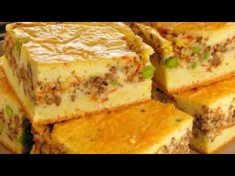 Torta de carne moida recheada😁 - YouTube