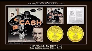 *(1957) Sun LP-1220 B-4 &#39;&#39;Wreck Of The Old 97&#39;&#39; Johnny Cash