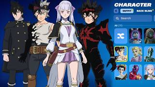 BLACK CLOVER COLLAB SHOWCASE - Fortnite