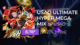 USAO ULTIMATE HYPER MEGA MIX [Exp+] 95.21% 1❌| Beat Saber