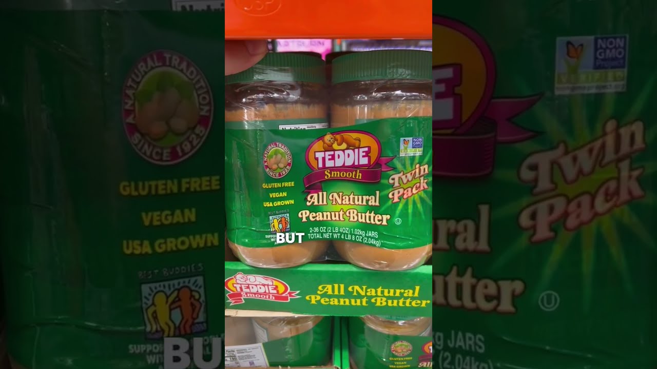 Buy THIS Healthy Peanut Butter At Costco 