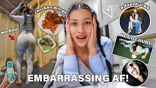 A DAY IN MY LIFE ♡ self care, cooking, workout routine, family time, storytime, & ghost hunting lol