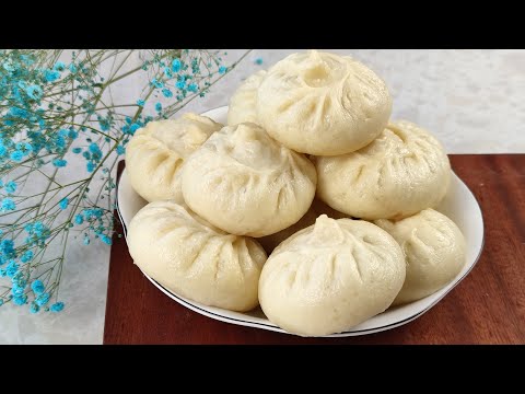 Pork Steamed Buns (Baozi) / Chinese Steamed Pork buns (baozi) Very Yummy Delicious ▏Gabaomom Cuisine