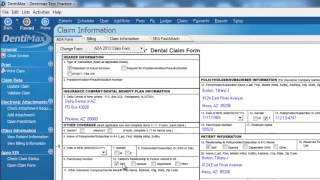 Edit Claims | DentiMax Dental Software Tip