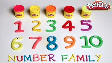Learn Counting Number 1 to 10 with Play Doh for Kids + More Fun Videos