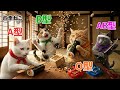 【血液型あるある】 AI猫の節分ルーティン🐱👹🫘【四季ねこ】