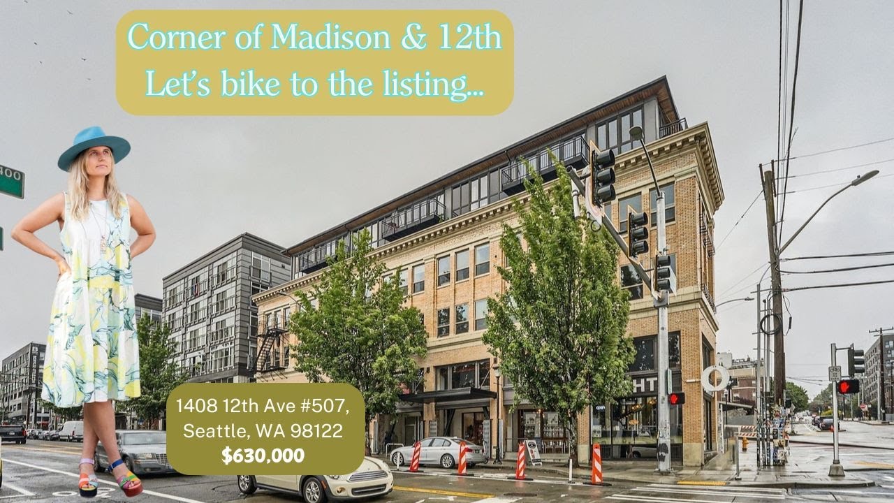 Luxury Seattle Condo Tour - 630K | Capitol Hill’s Most Charming Loft - 1408 12th Ave Unit 507