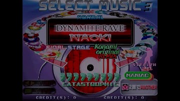 [DDR 3rdPLUS] PS版では削除されたオプションの読み上げ＋DYNAMITE RAVE旧音源＆歌詞表示
