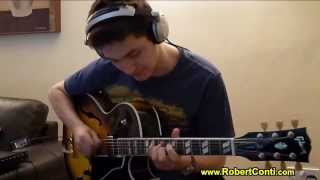 Rob Luft, Fast Rising London Jazz Guitar Star - Cherokee Solo chords