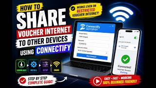 CANT SHARE YOUR WIFI VOUCHER INTERNET? HERE'S THE CONNECTIFY FIX! screenshot 1