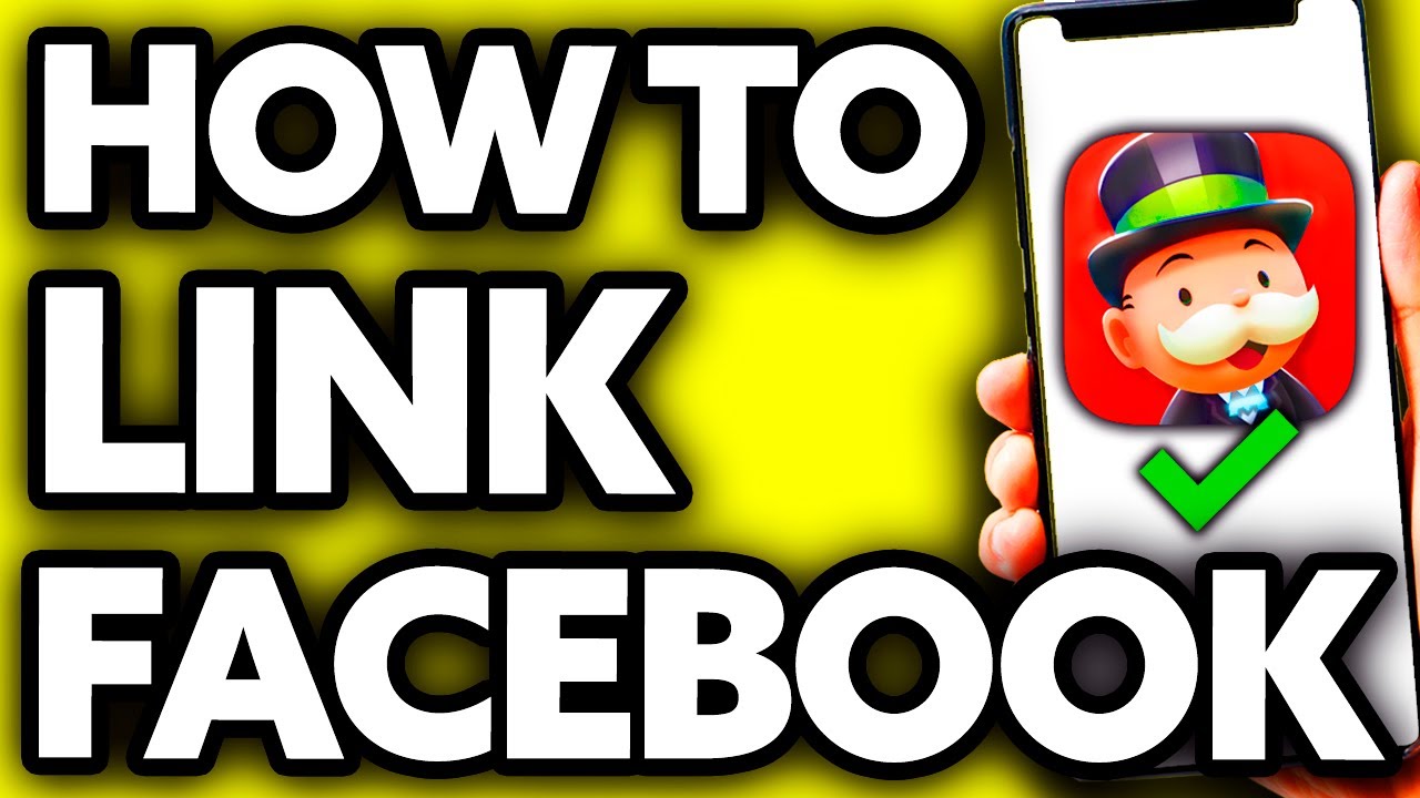 How To Link Facebook to Monopoly GO (EASY 2025)