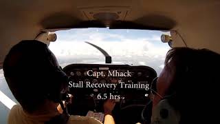 Simulation of stall recovery by Simple PBL