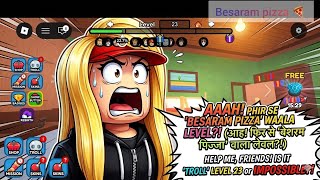 ROBLOX GAME 🌐🌐  Besaram pizza 🍕 gameplay  #roblox #robloxgames #robloxshorts