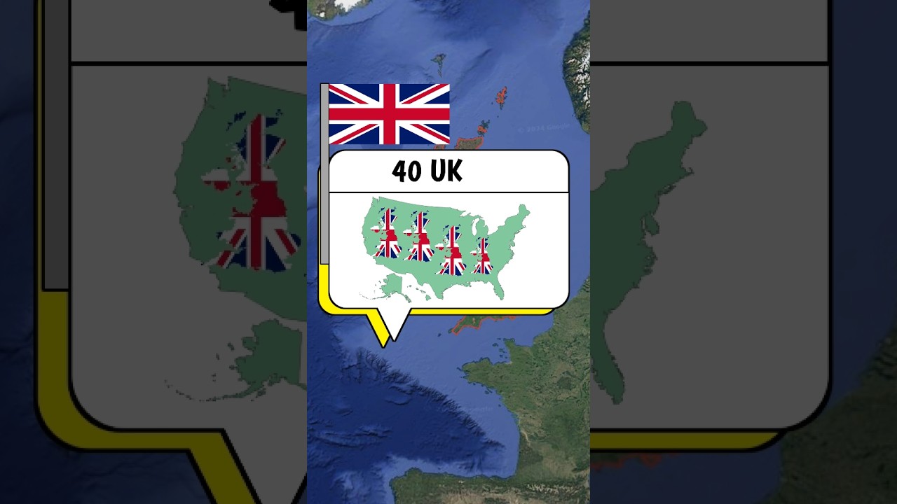 How Many Countries Can Fit inside United States 
