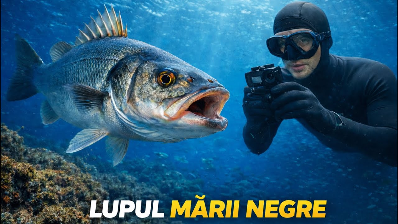 Unul dintre cei mai rari pești din Marea Neagră! + Pescuit, scufundări și imagini superbe cu drona.