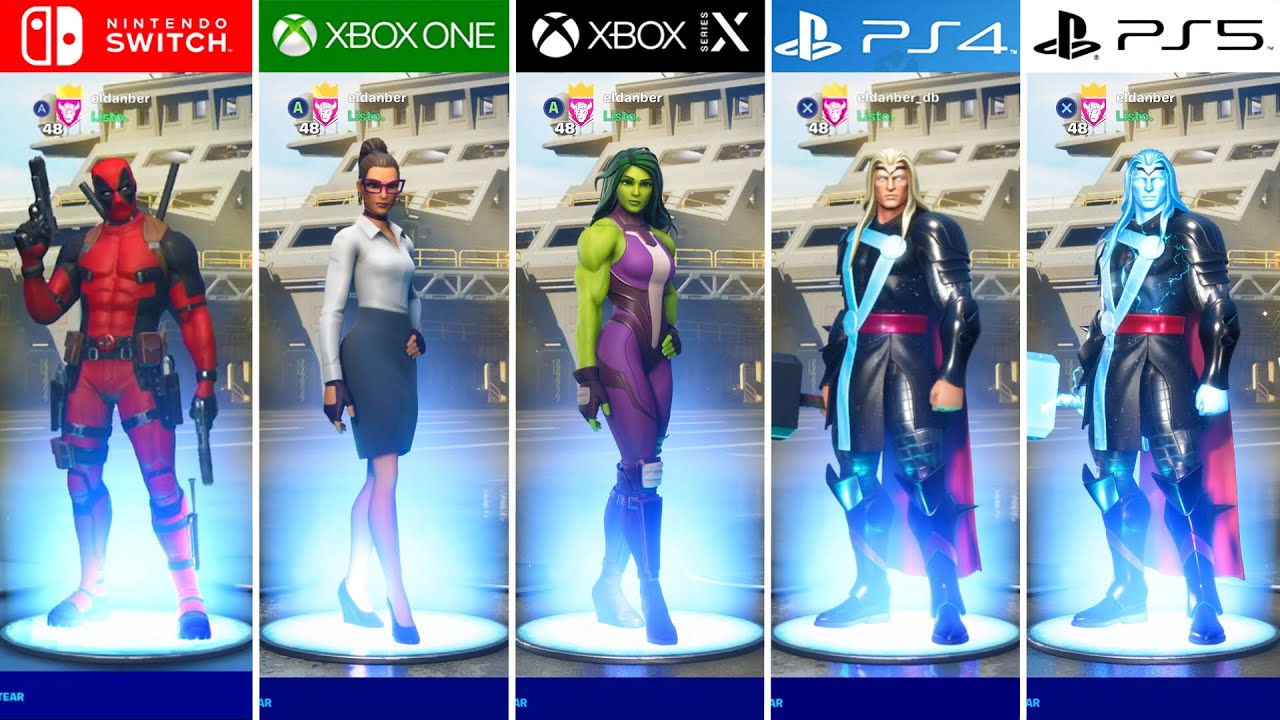 La abismal diferencia gráfica de Fortnite entre las versiones de PS5, PS4,  Switch y móviles - Meristation