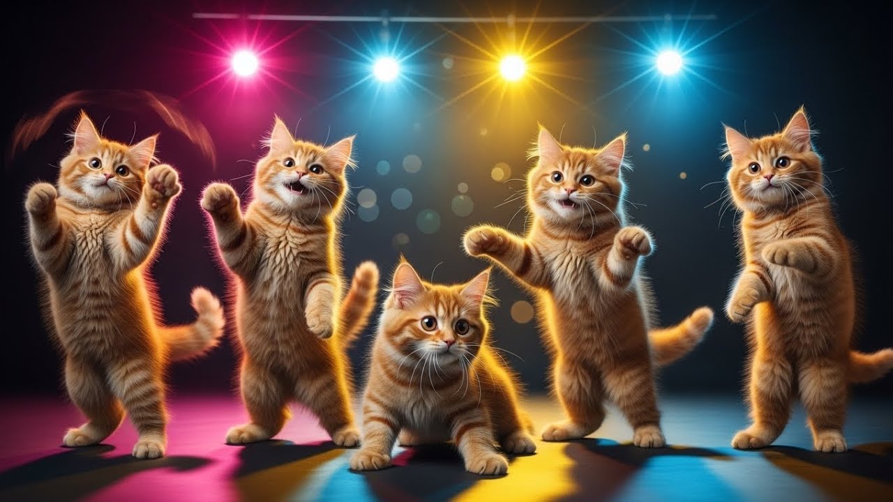 Funny Red Cats Dancing 😂 | Viral Cat Video