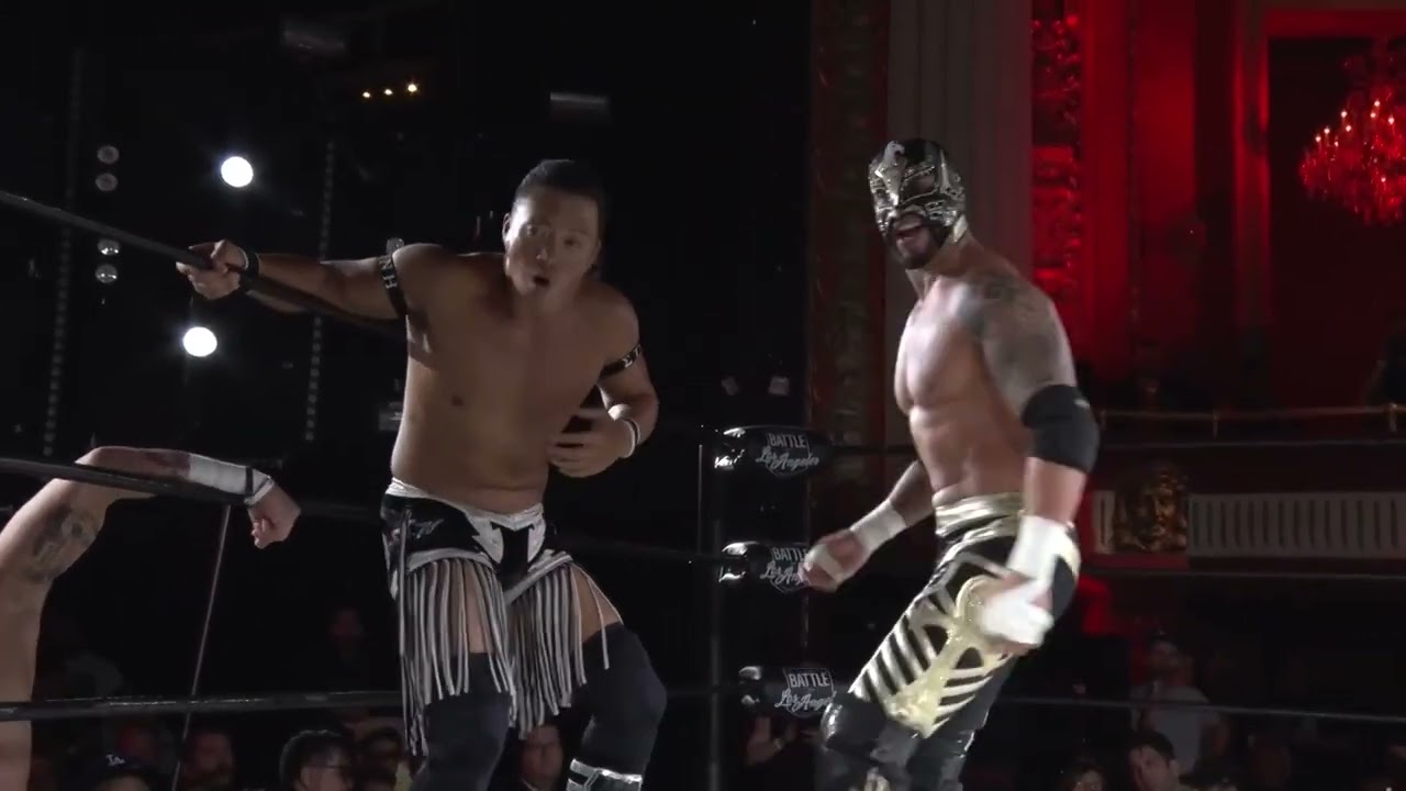 CIMA, Dezmond Xavier & Zachary Wentz vs. Bandido, Flamita & Rey Horus (PWG - 9/15/18)