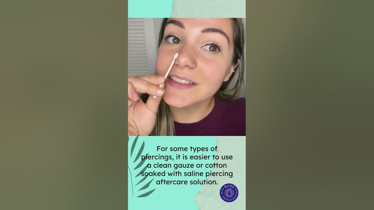 How to Properly Clean Your Nose Piercing Tips for Avoiding Infection