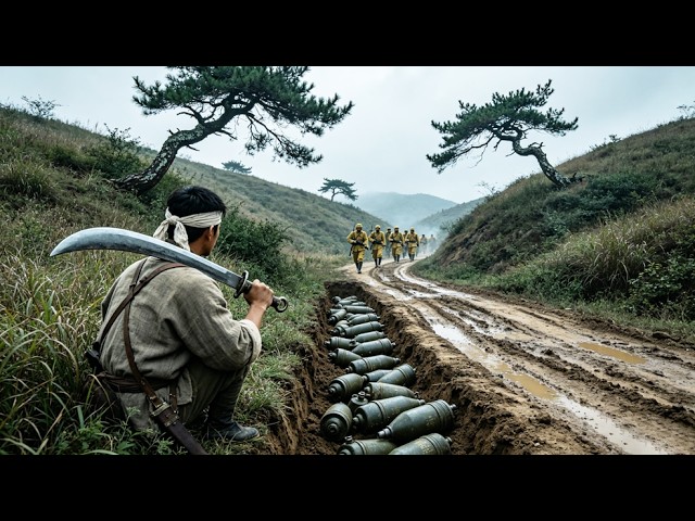 The 8th Route Army buried 300kg of landmines.When the Japanese