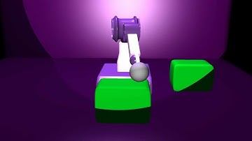Robotic Arm - Animated in Maya 2010